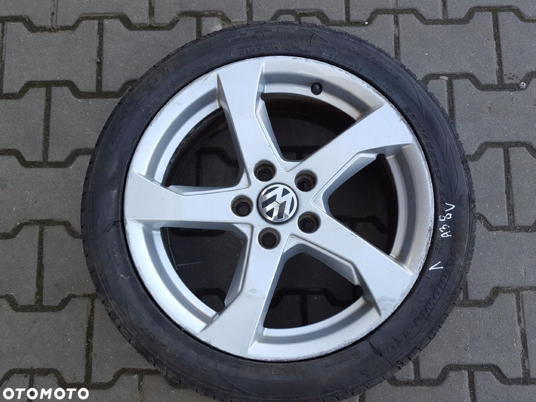 AUDI A3 8V 13-15r A4 A6 FELGA ALUMINIOWA 17 5X112 - 1