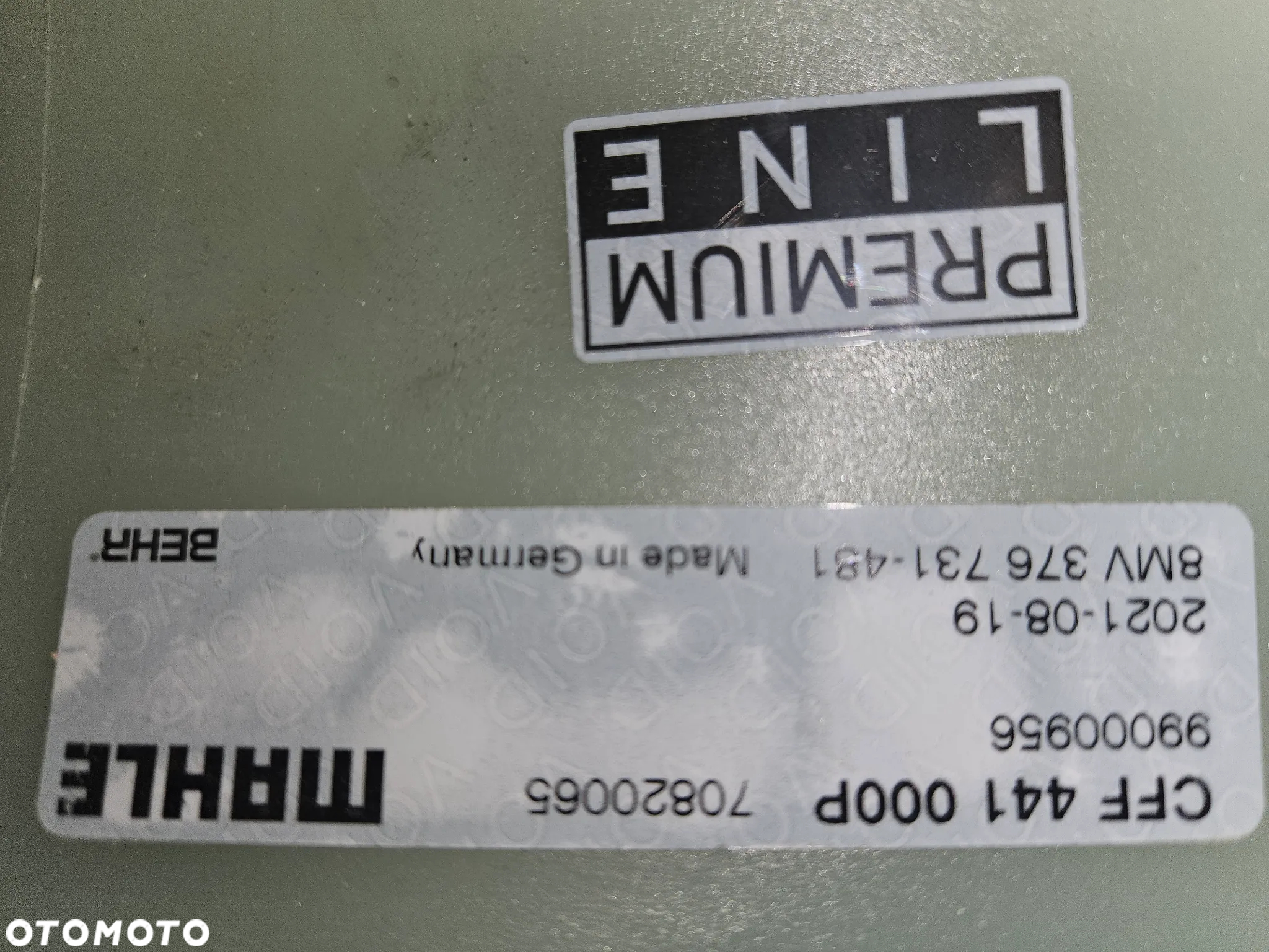 MAHLE WIATRAK WENTYLATORA CFW 17 000P ; CFW 69 000P - 3