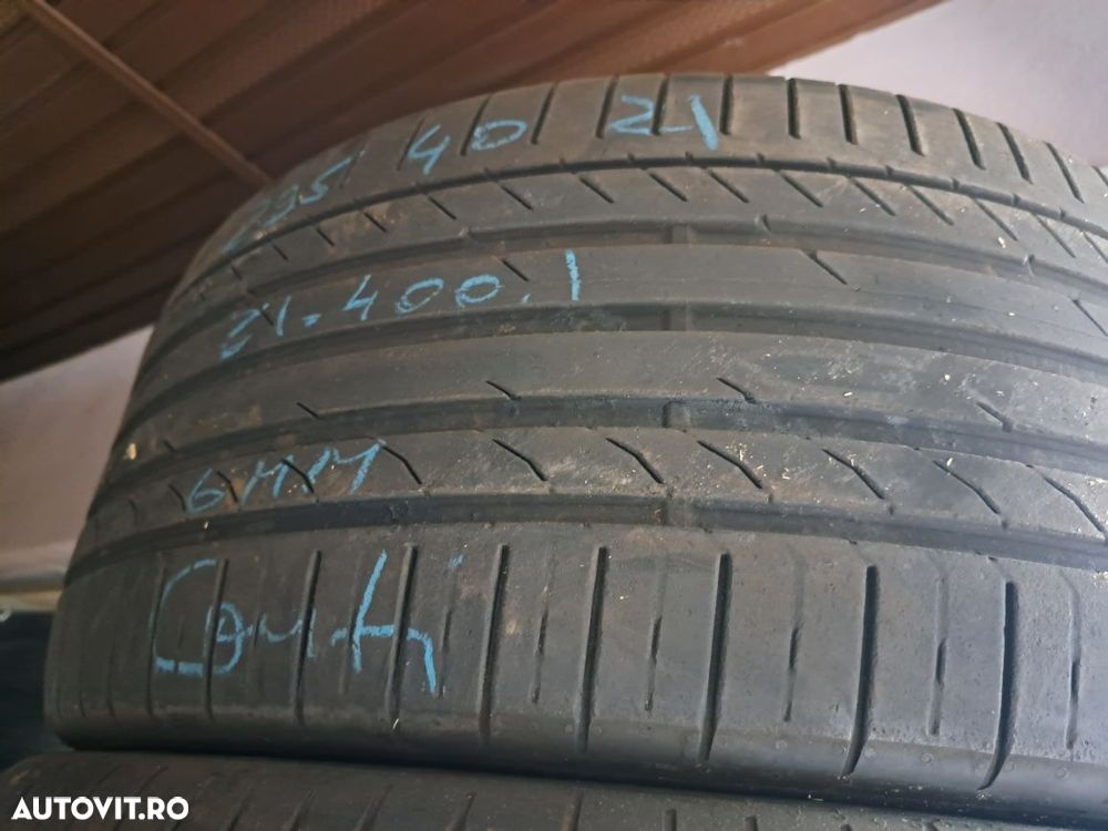 4 anvelope 295/40 R21 Continental profil 6mm - 5
