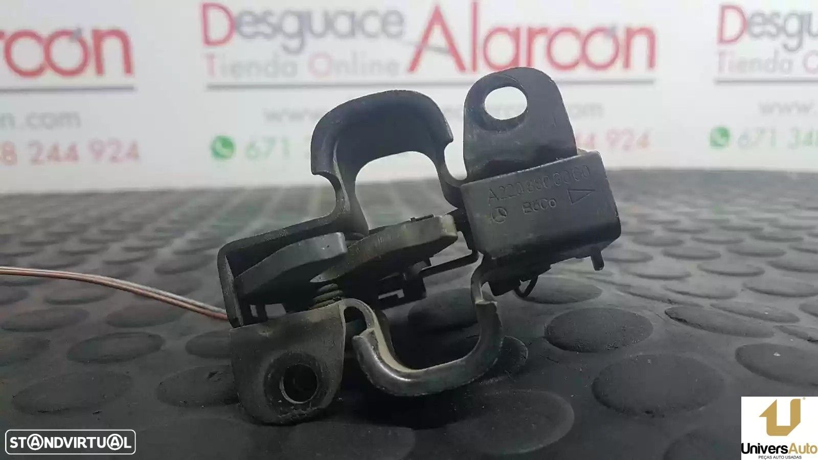 FECHADURA CAPÔ MERCEDES-BENZ CLASSE S 2002 -A2208800060 - 1