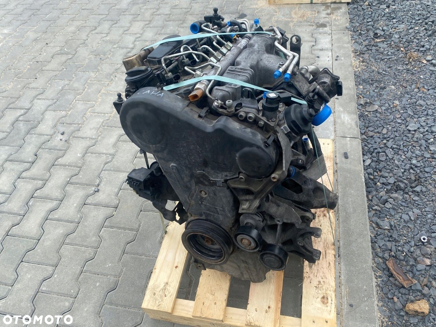 AUDI A4 A5 A6 Q5 2.0 TDI SILNIK KOMPLETNY CAHA - 4