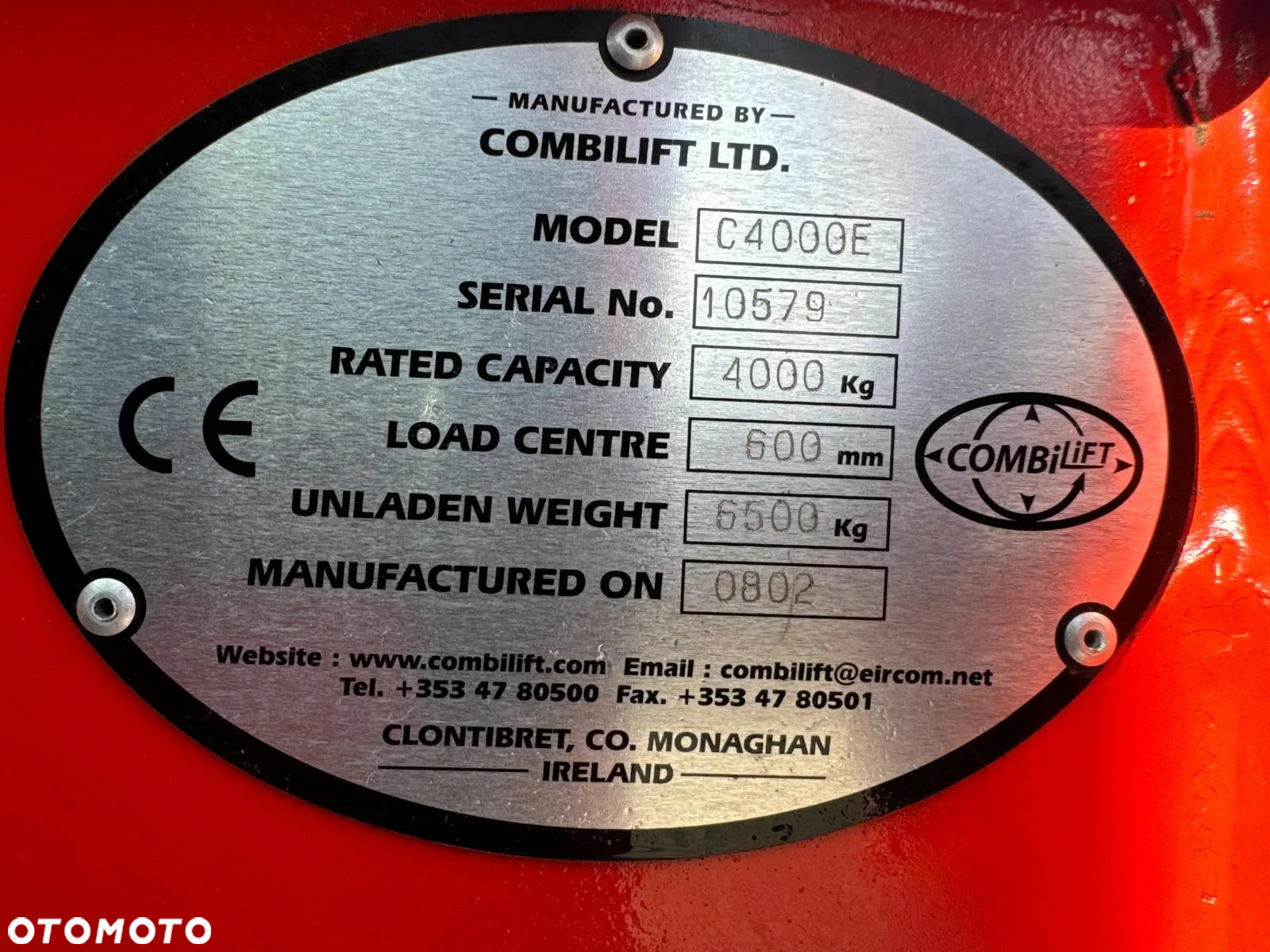 Combilift C4000E //Elektryczny //Stan idealny / Tylko 4605 godzin/ Duży wybór Combiliftów// wózek 4 kierunkowy - 18