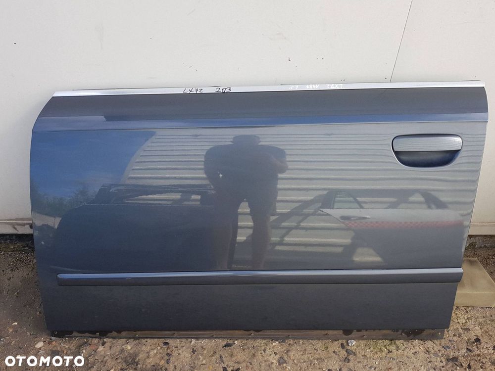AUDI A4 B7 04-07r DRZWI LEWE PRZÓD PRZEDNIE LX7Z - 1