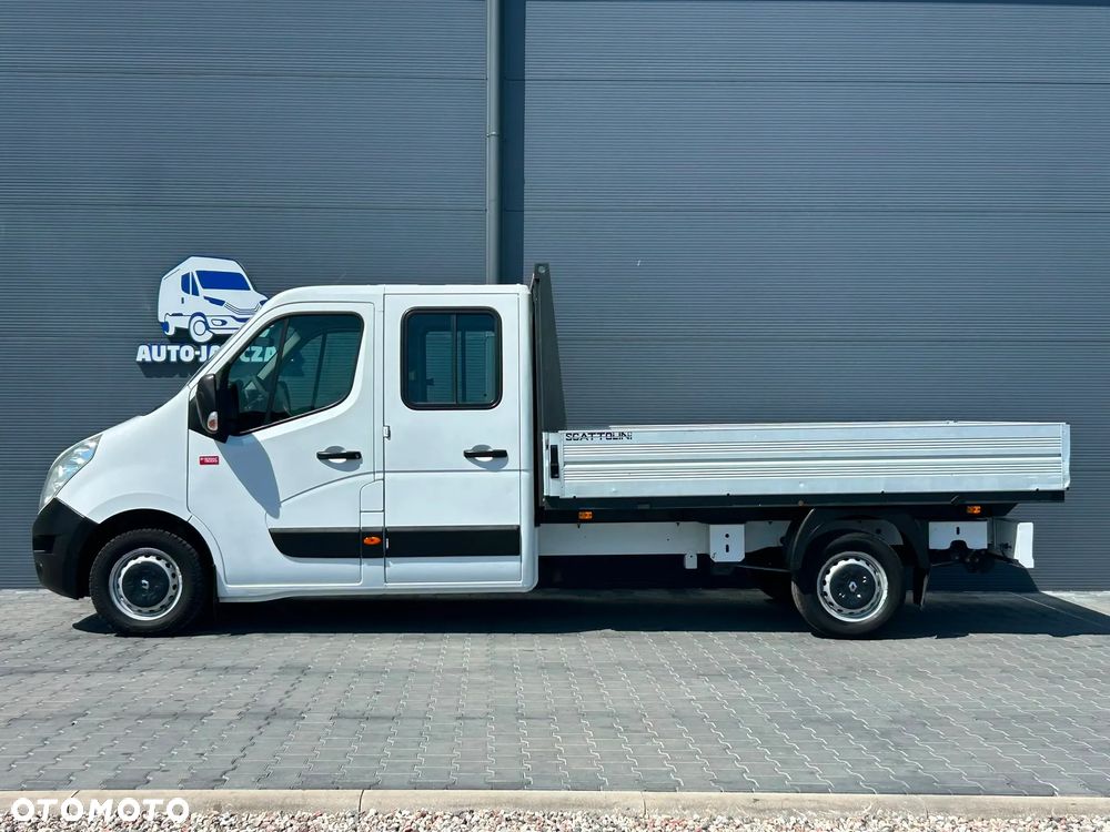 Renault Master 2.3 DCI 130KM DOKA Brygadówka 7 OSÓB DŁUGA SKRZYNIA **Klima**2018R**DOKA**Dubel kabina**Super stan** - 5