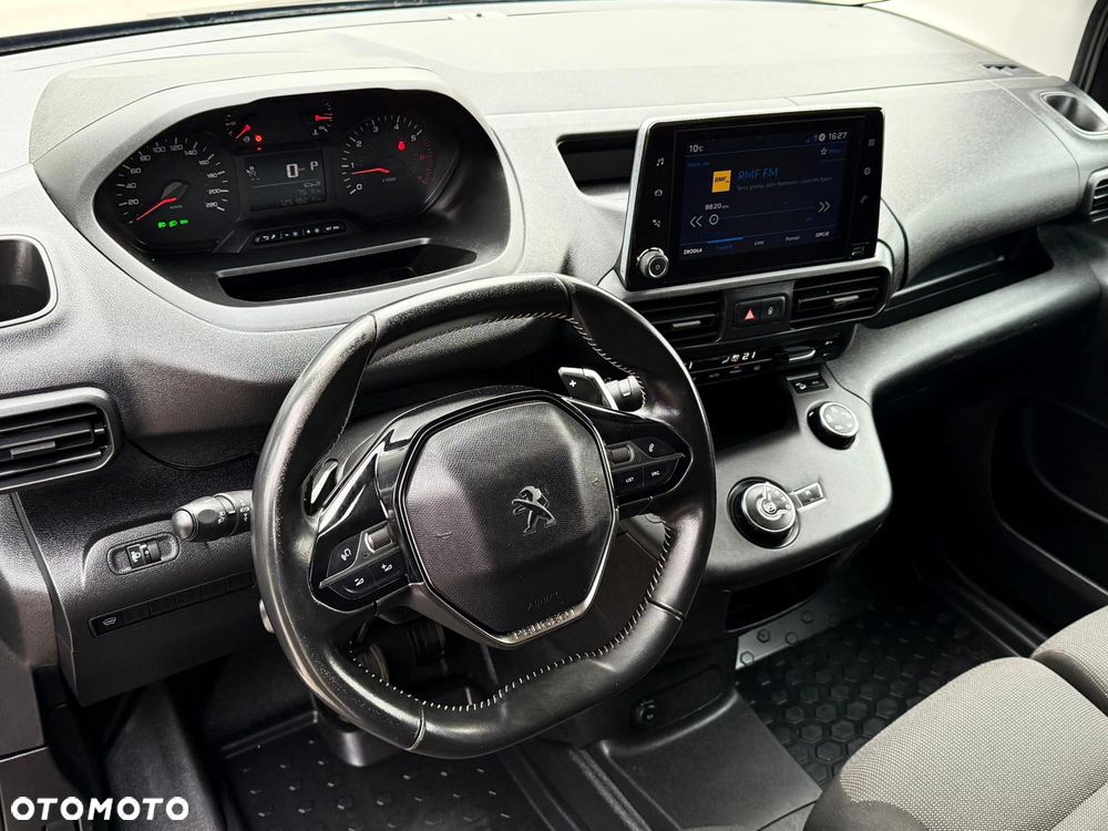 Peugeot Partner 1.5 130KM Automat 3 Osobwy Salon Polska Bezwypadkowy FVAT23% - 25
