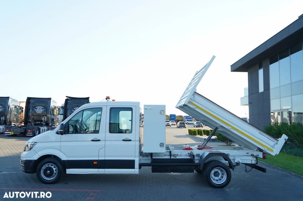 Volkswagen CRAFTER / BASCULATOR DIN ALUMINIU / DUBLU / MANUAL / PE ȘENILE / IMPORTAT - 4