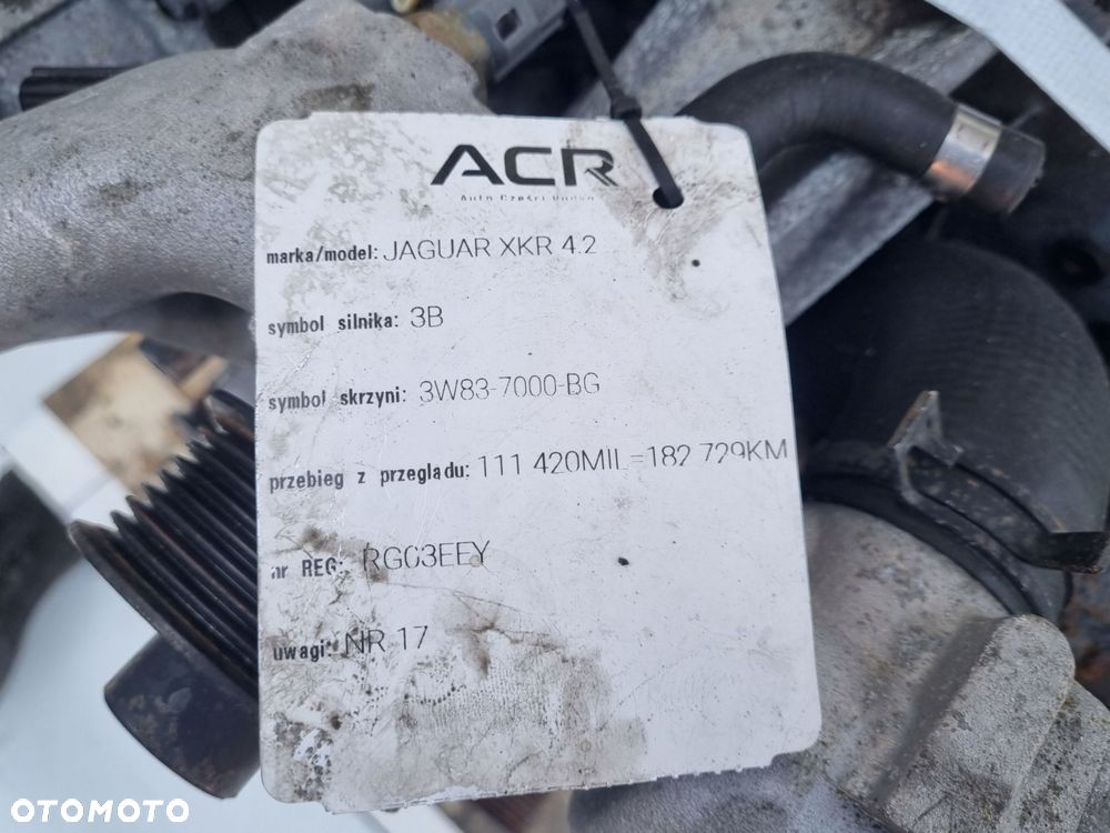 SILNIK Jaguar XKR 4.2 V8 SUPERCHARGED udokumentowane 182tyś AJ34 AJ34-B - 14