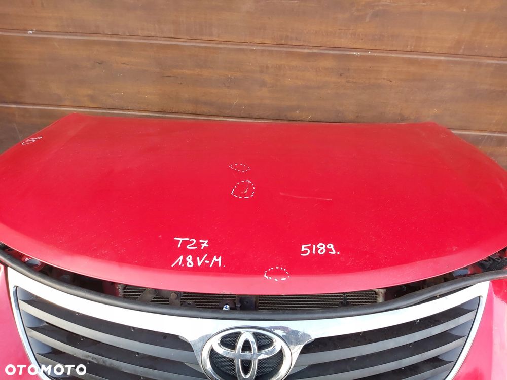 AVENSIS T27 kompletny przód zderzak maska pas - 6