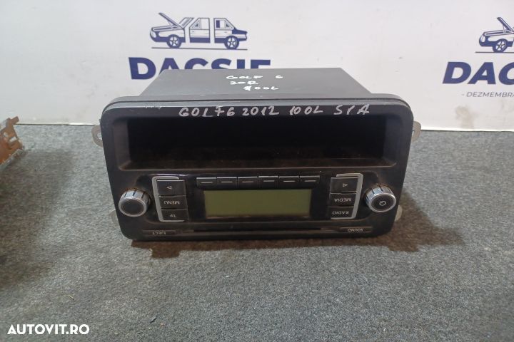 Radio cd 5K0035156 Volkswagen VW Golf 6 [2008 - 2015] Plus minivan 1. - 1