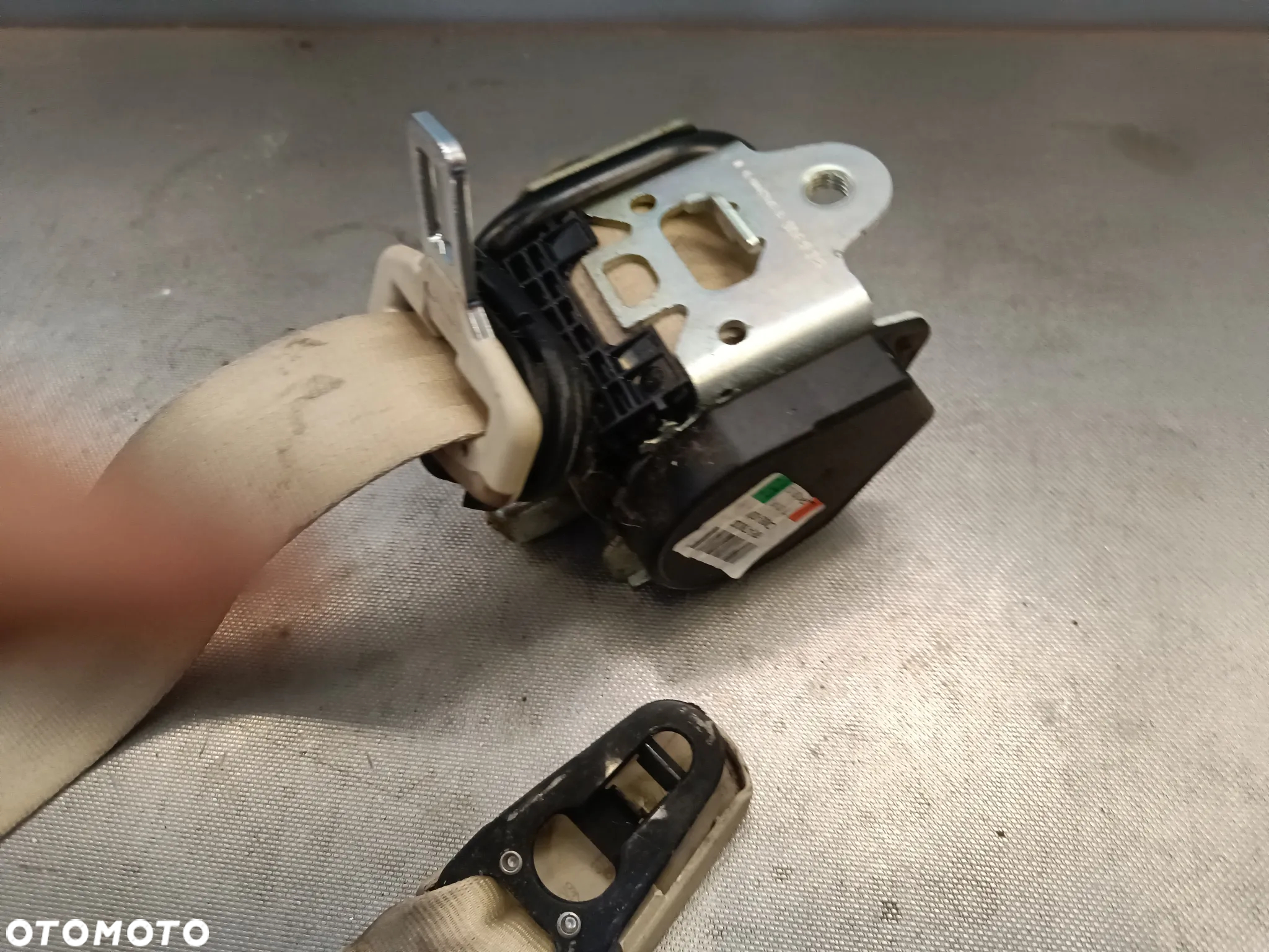 Pas Bezpieczeństwa Skoda Superb 2 II Pasy Lewy Przód Przedni 3T2857701 - 2