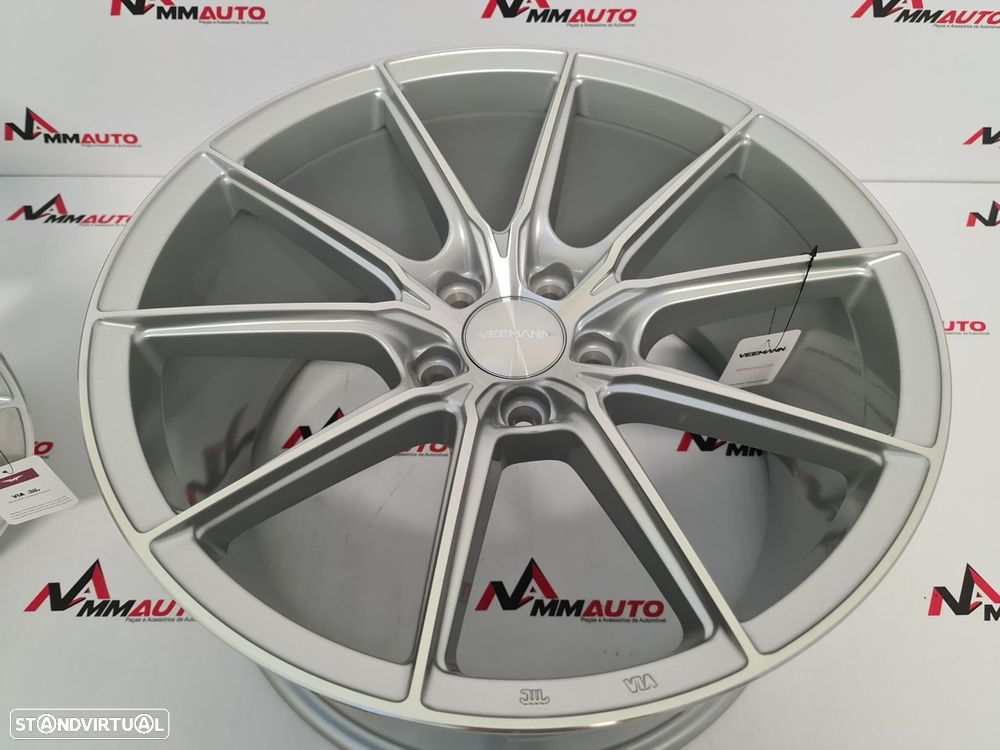 Jantes Veemann V-FS48 Machined Silver 18 (AUDI, VW, Mercedes) - 5