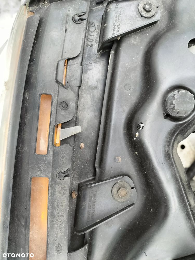 BMW E65 LAMPA PRAWY PRZÓD XENON LAMPA TYŁ BŁOTNIK ZDERZAK LUSTERKO KLAPA SZYBA TITANSILBER 354 - 2