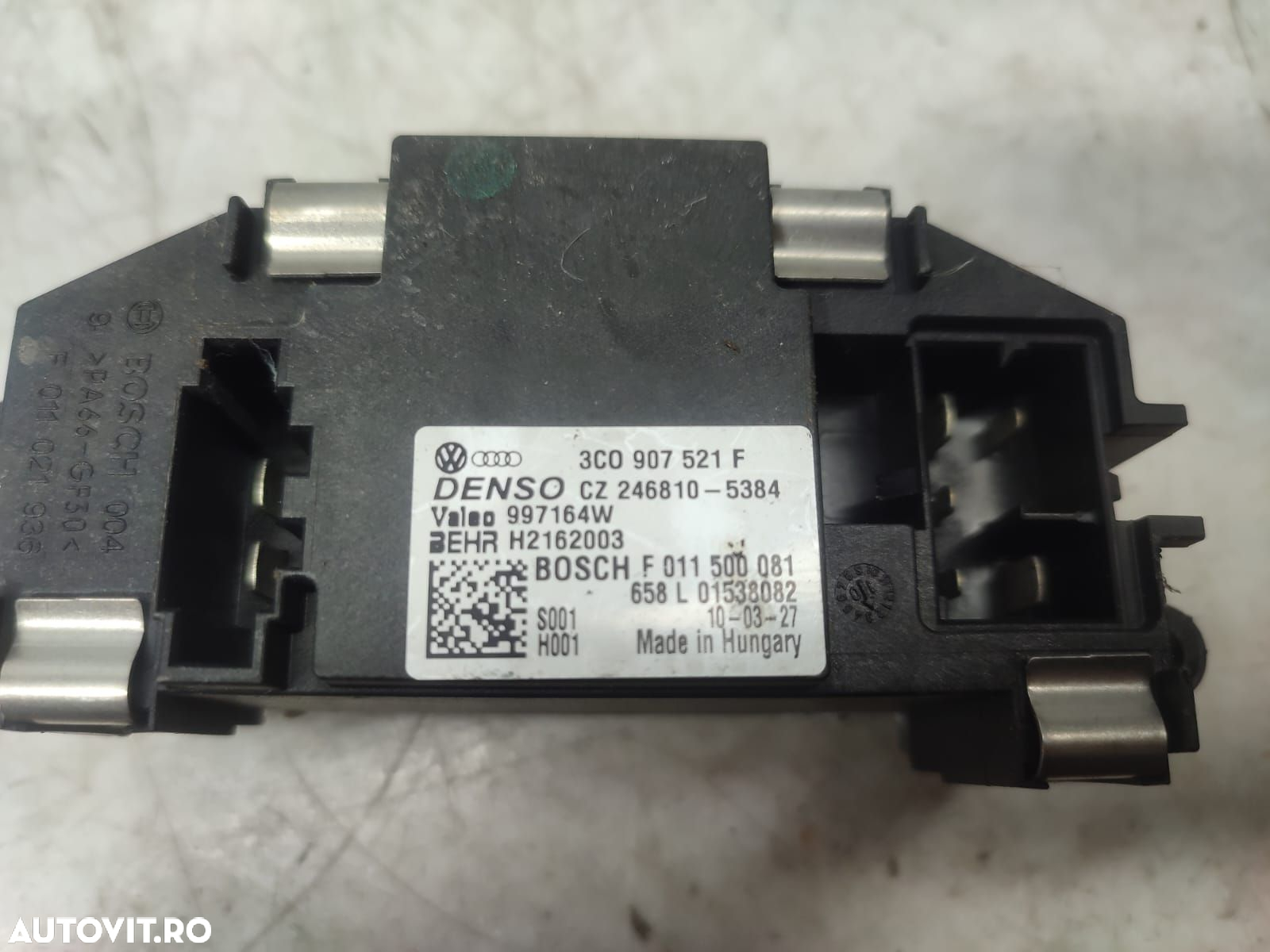 Rezistenta aeroterma 3C0907521F Seat Toledo 3 - 5P [2004 - 2010] - 4