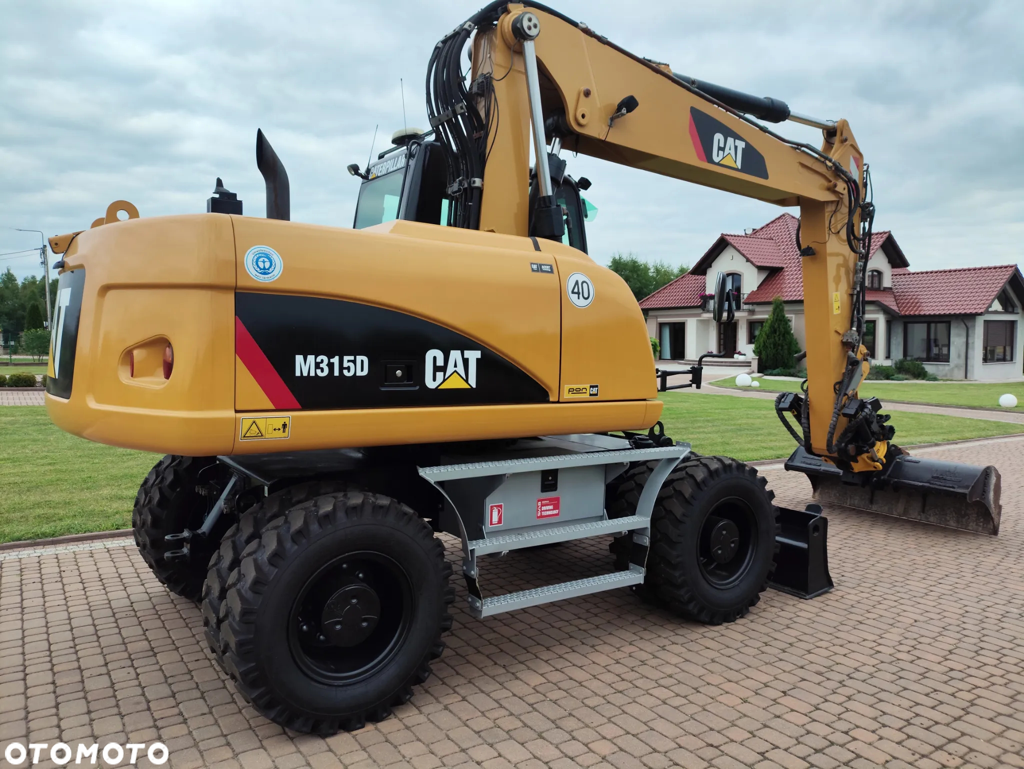 Caterpillar M 315D / ROTOTILT / SPROWADZONA / KOPARKA KOŁOWA - 5