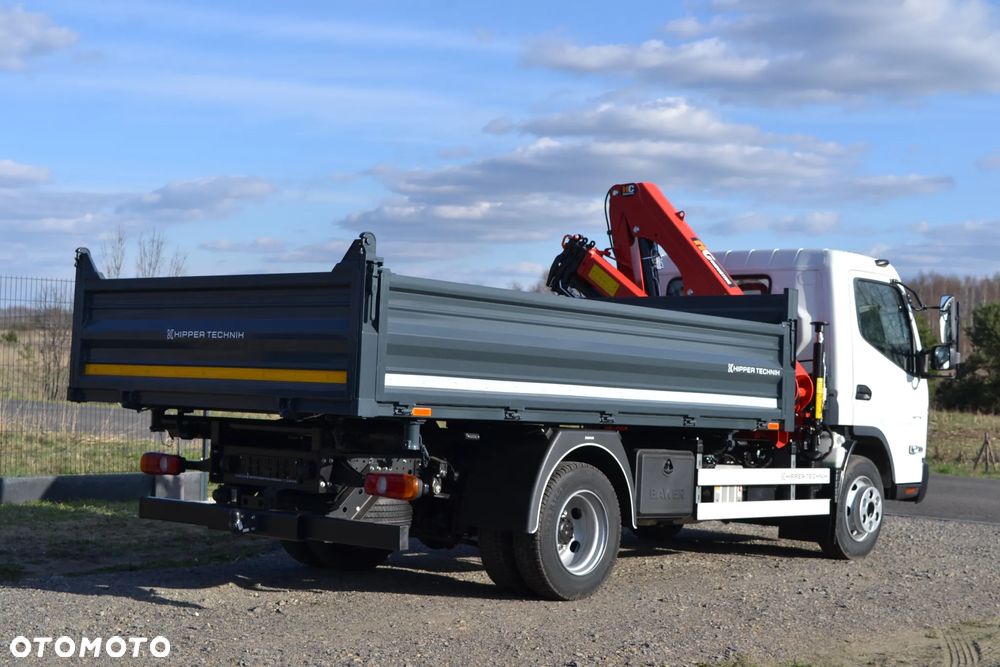 FUSO Mitsubishi Canter 9C18 AMT 3-stronny Wywrot Żuraw Dźwig HDS Wywrotka - 6