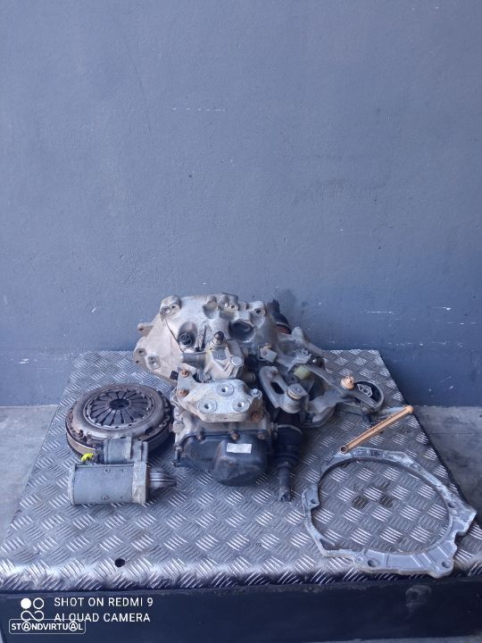 Kit conversão caixa Opel Corsa 1.3 CDTI 22 estrias para 14 REF: W374 (Tampa plástico) - 2
