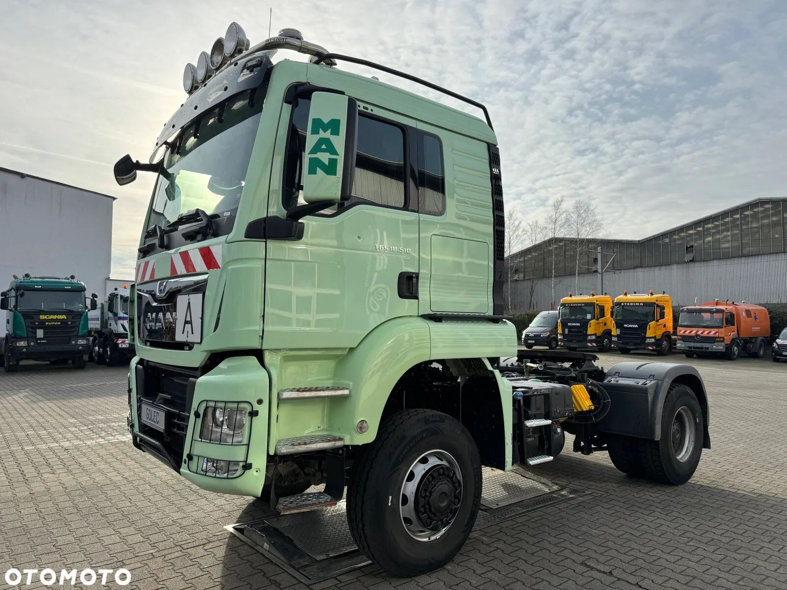 MAN TGS 18.510 4x4 EURO6 CIĄGNIK SIODŁOWY Z HYDRAULIKĄ WYWROTU - 1