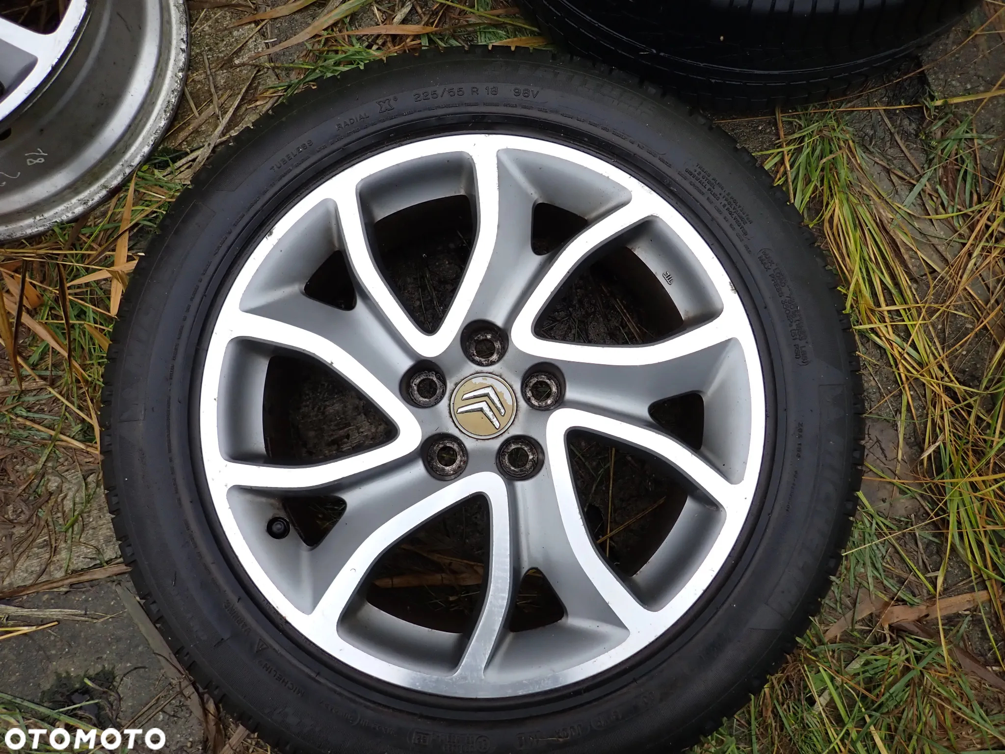 KOMPLET ALUFELG CITROEN C5 225/55 R18 Z 2 OPONAMI  ET33 - 6