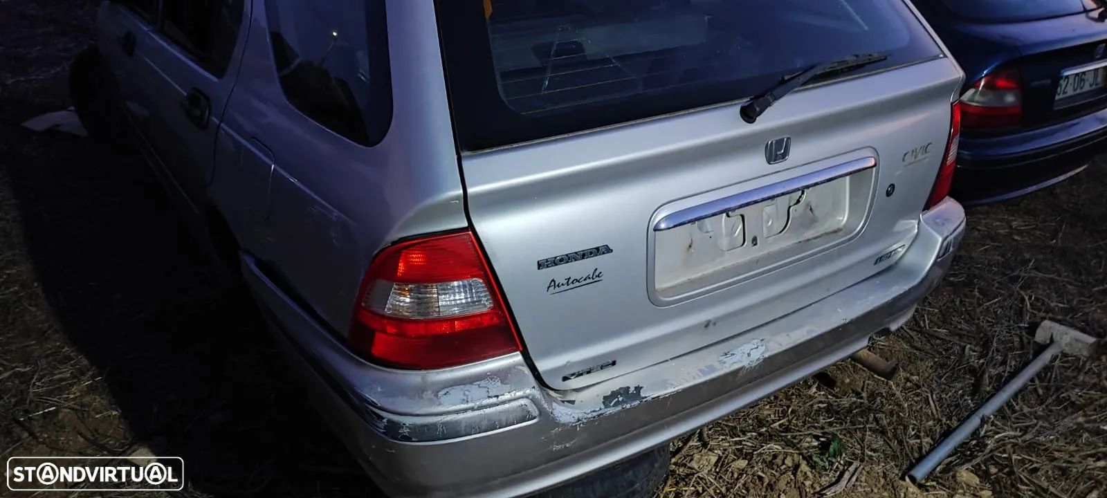 Mala e parachoques honda civic aerodeck - 1