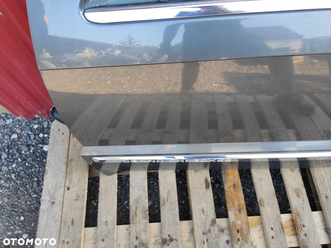 JEEP GRAND CHEROKEE WK DRZWI LEWY PRZÓD CIEMNY SZARY PROSTE ORYGINAŁ - 6