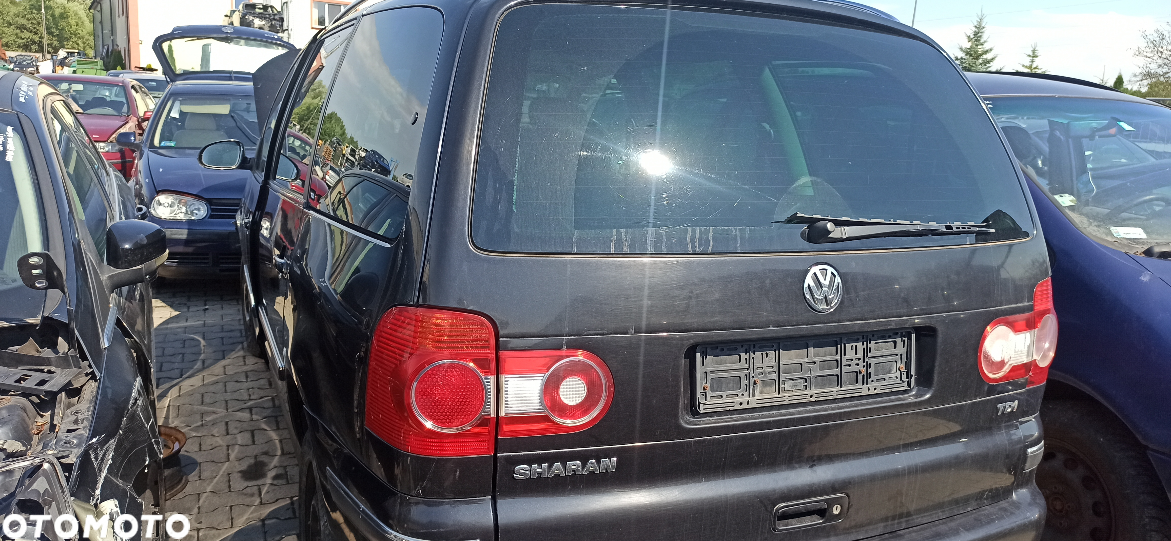 VW Sharan mk2 lift 05-10 1,9 TDI 115 skrzynia 6 biegów auto z przeznaczeniem na części - 4