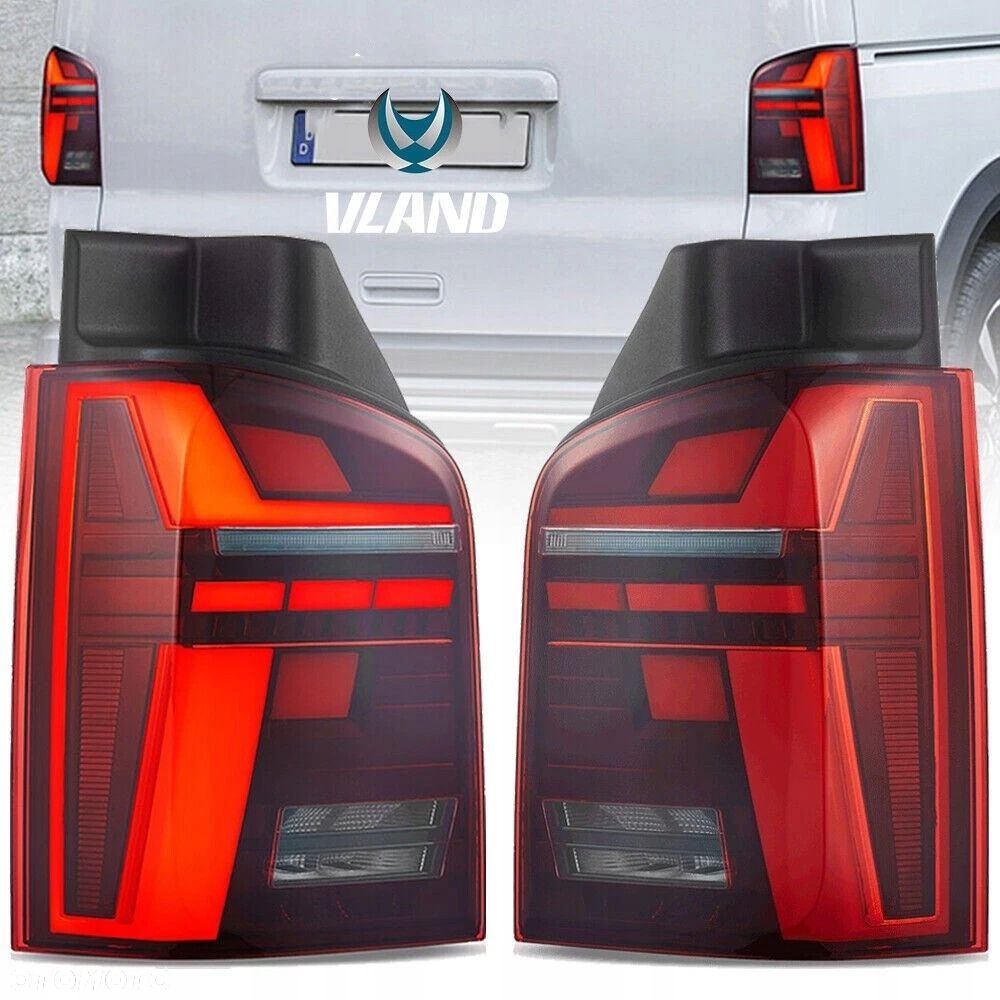 Lampy tylne Led Tuning wzor T6 2020 do T5 Vw Transporter Multivan Caravelle - 1