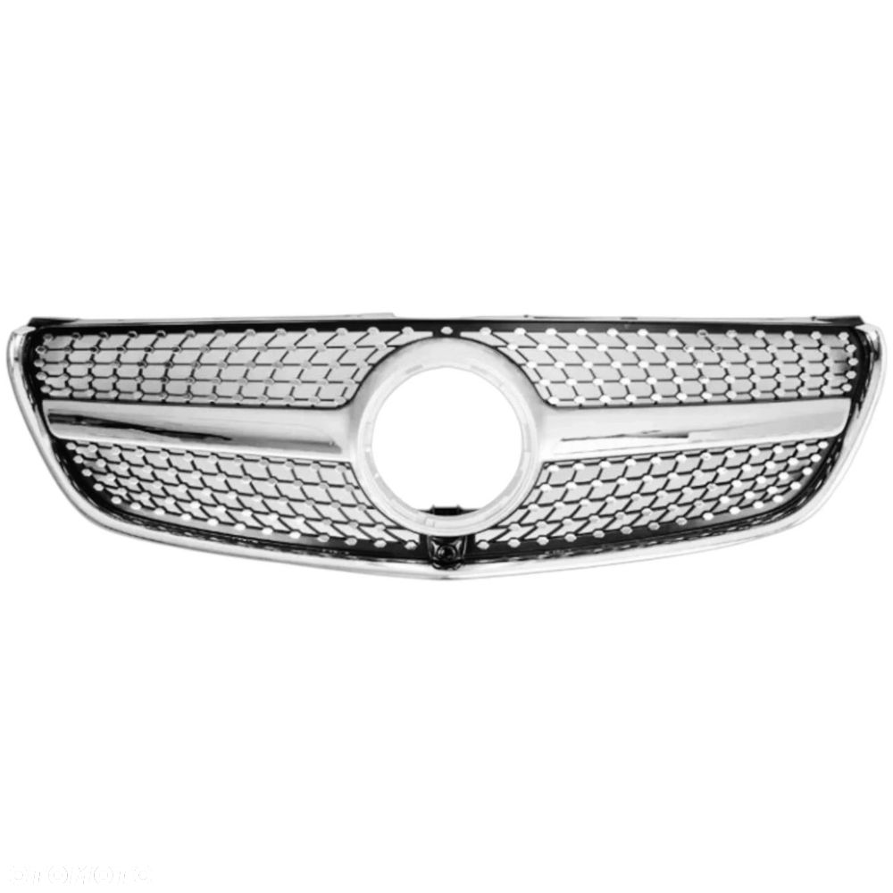 MERCEDES VITO W447 2016-2019 DIAMOND GRILL ATRAPA PRZEDNIA CHŁODNICY - 4
