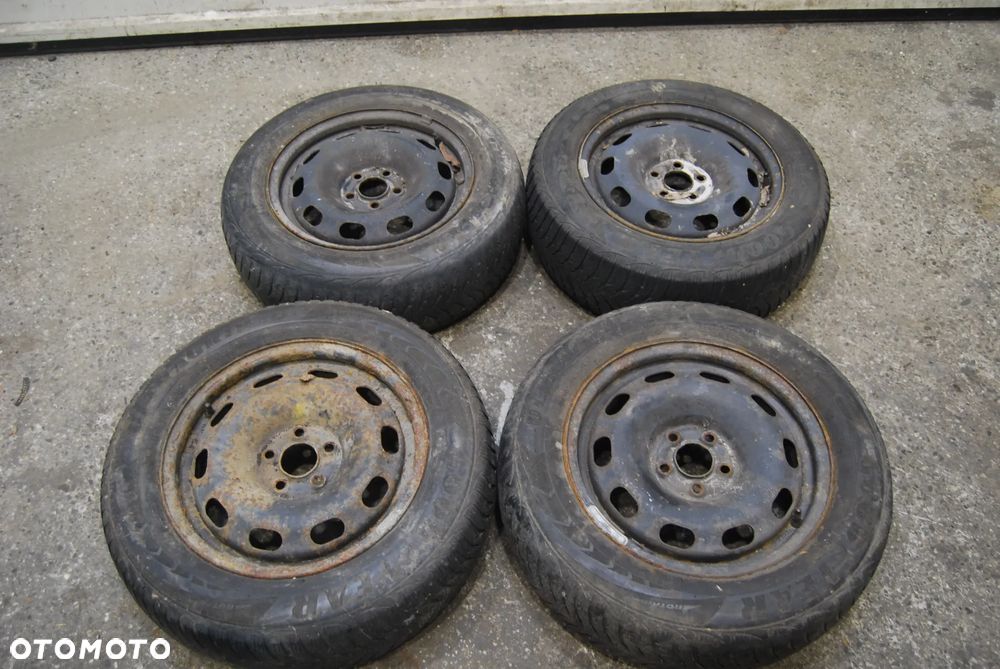 FELGI STALOWE + OPONY 1J0601027Q 195/65R15 ET38 6J 5X100 AUDI A3 SEAT SKODA VW - 7
