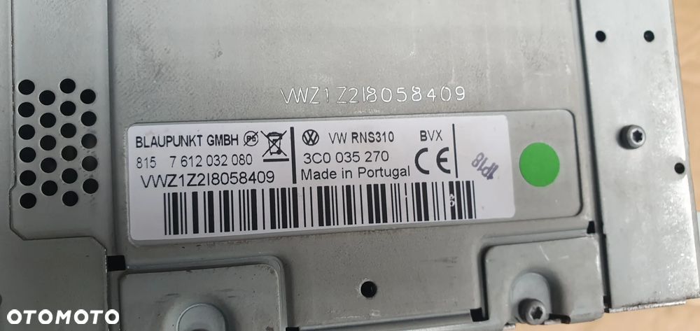 Radio radioodtwarzacz fabryczne VW Passat B6 3C0035270 - 8
