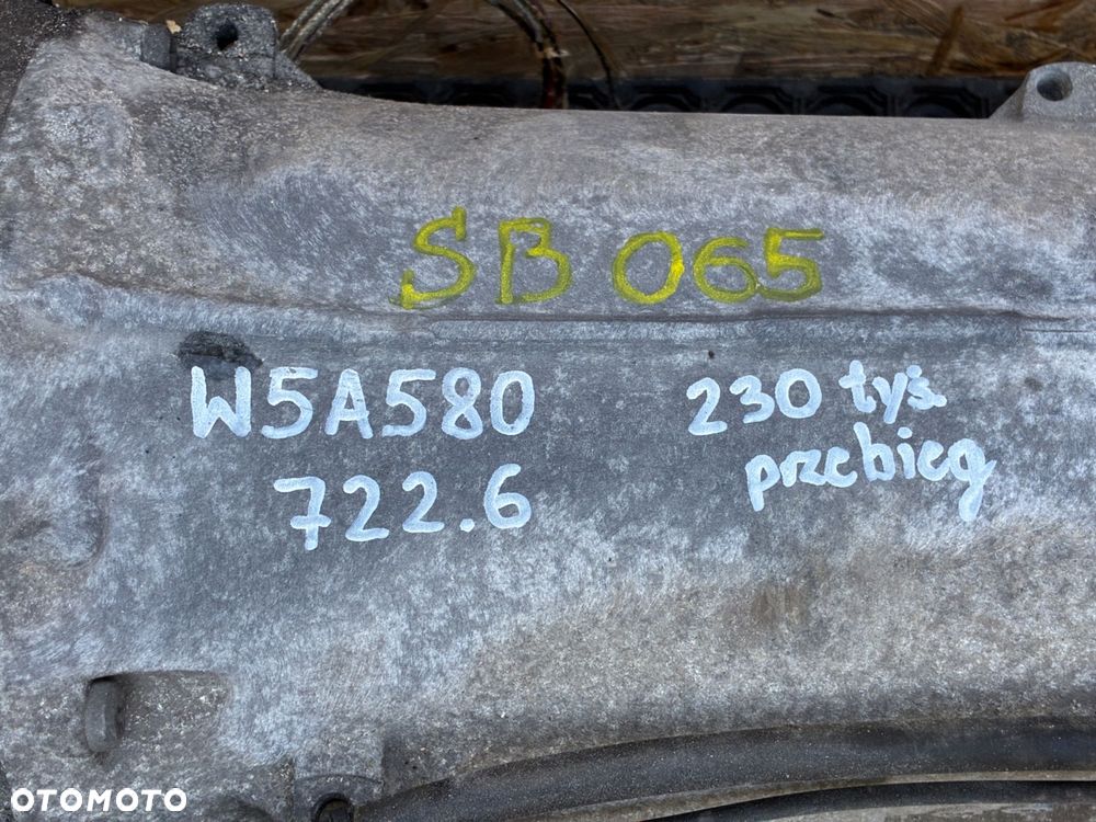 JEEP MERCEDES SKRZYNIA BIEGÓW AUTOMAT W5A580 722.6 R1632710901 P52852974AB - 2