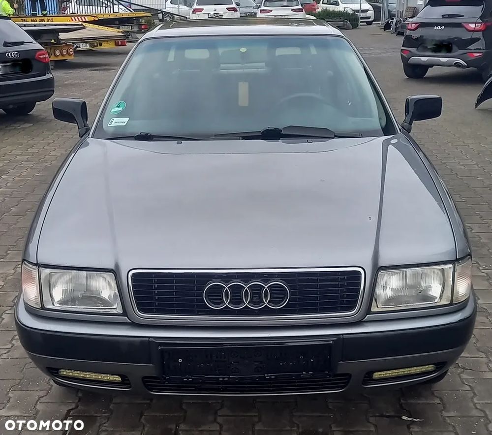 Audi 80 B4 części maska klapa drzwi błotnik zderzak kod lakieru LY7P skrzynia lampa reflelektor - 1