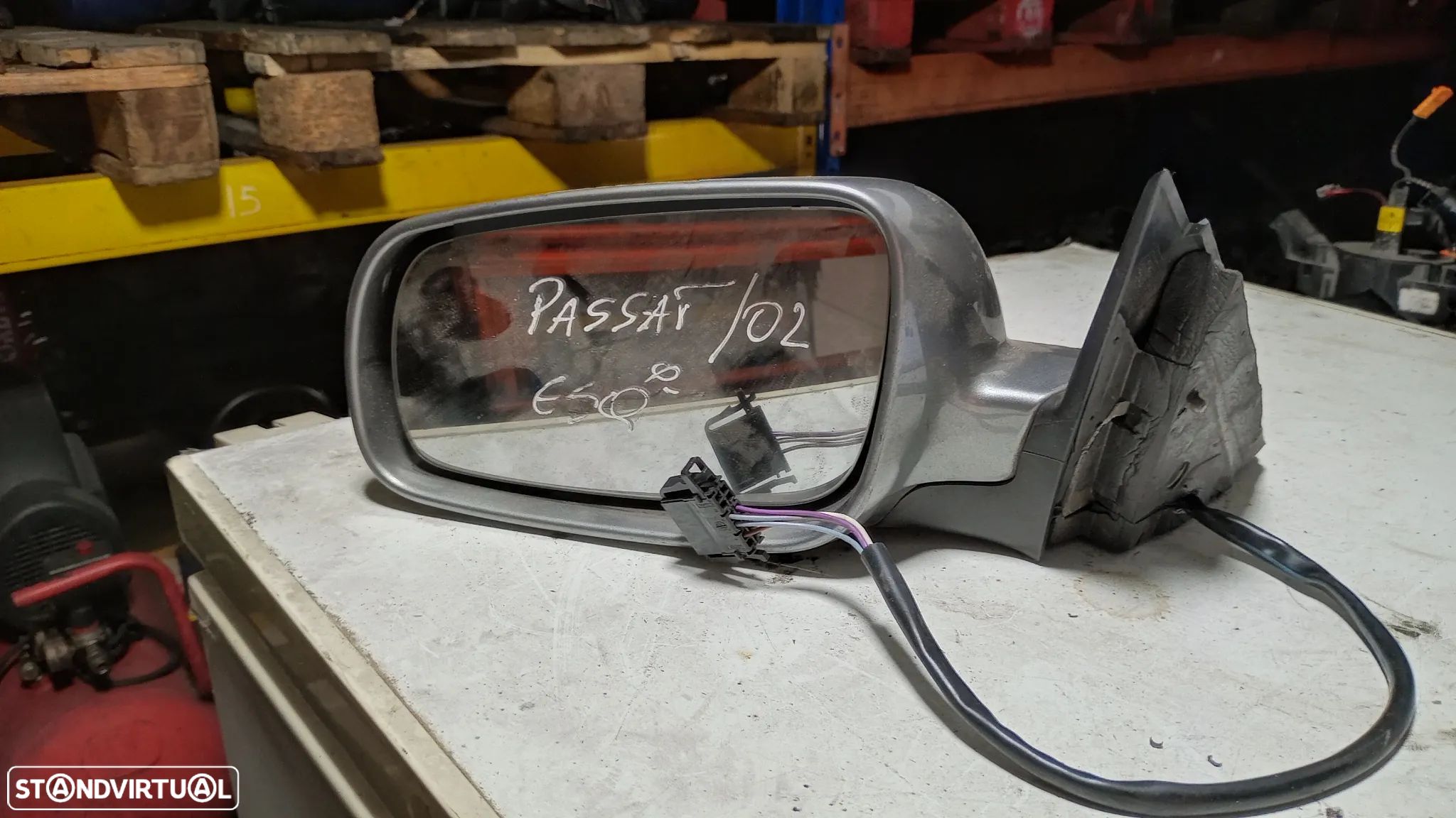 Retrovisor Passat Esquerdo - 1