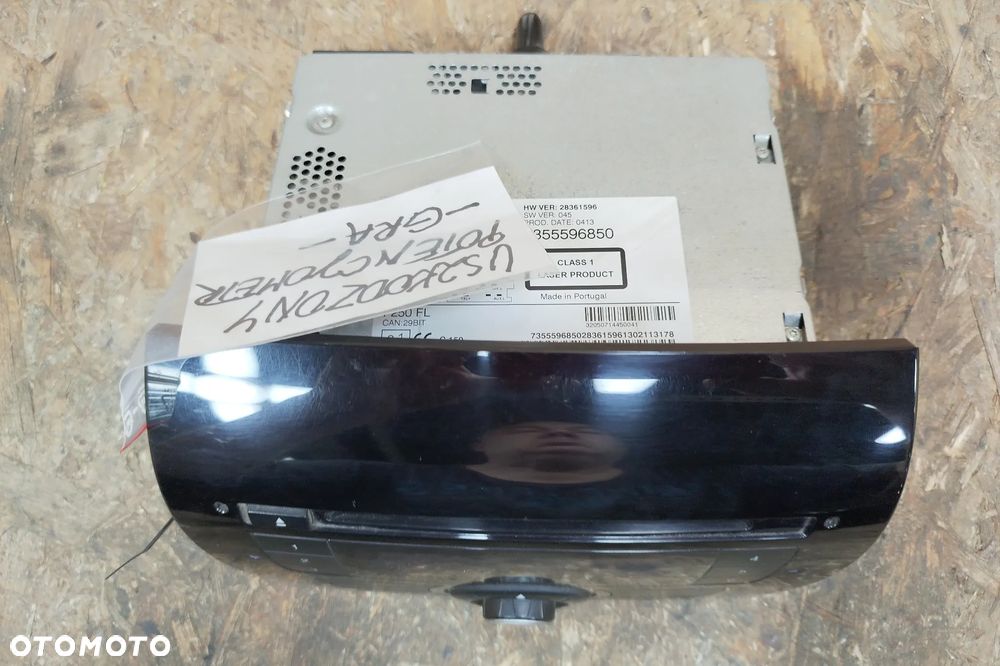 RADIOodtwarzacz CDF250FL delphi 7355596850 GRA, uszkodzony potencjometr do Ducato lift 14- boxer jumper lift 14- - 2