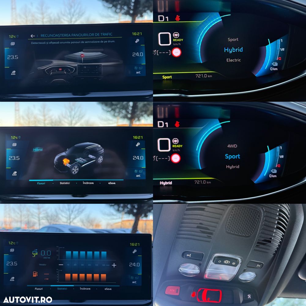 Peugeot 3008 Hybrid4 300 e-EAT8 GT Pack - 14