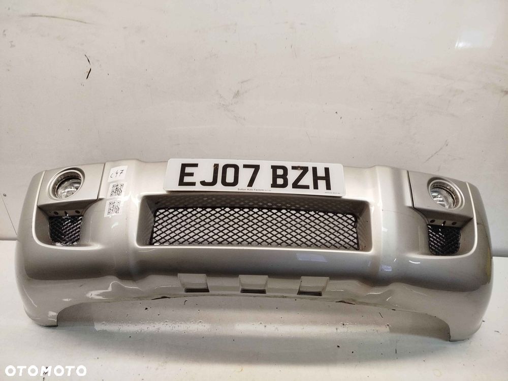 + ZDERZAK PRZÓD PRZEDNI HYUNDAI TUCSON SZARY SREBRNY HALOGENY - 1