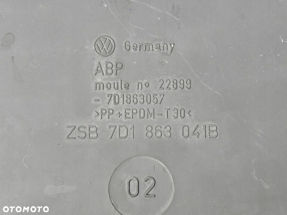 VW T4 91-03 SCHOWEK KLAPKA SCHOWKA POŁKA LEWA KIEROWCA 1 7D1863041B - 5