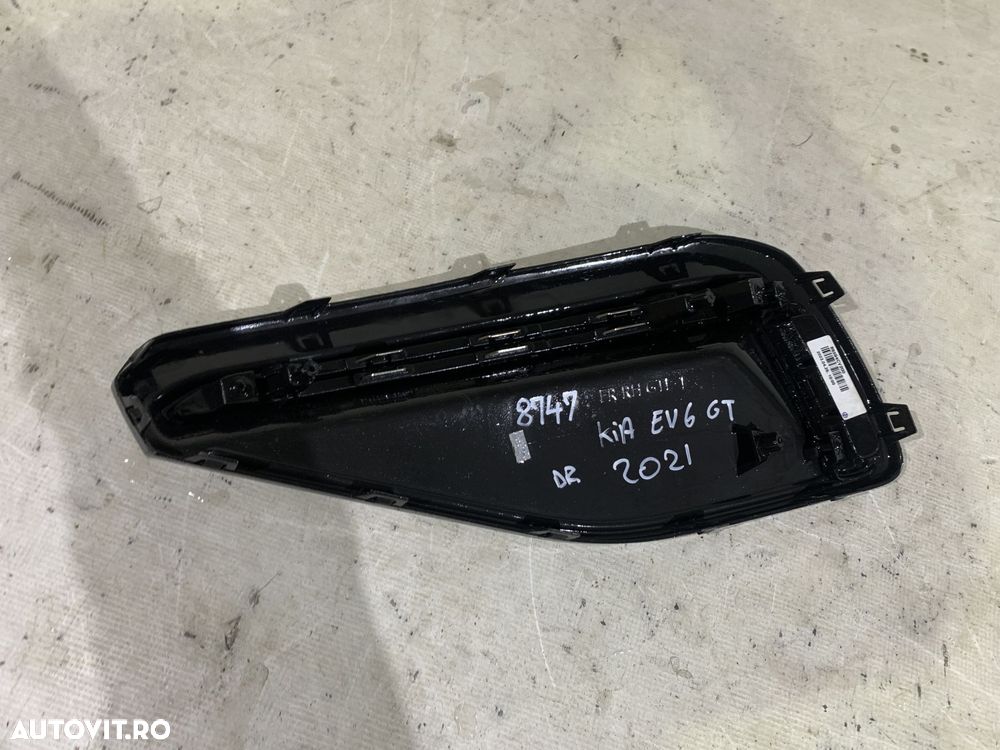 Grila dreapta bara fata, Kia EV6 GT, 2022, 2023, 2024, 2025, cod origine OE 86596-CV200. - 5