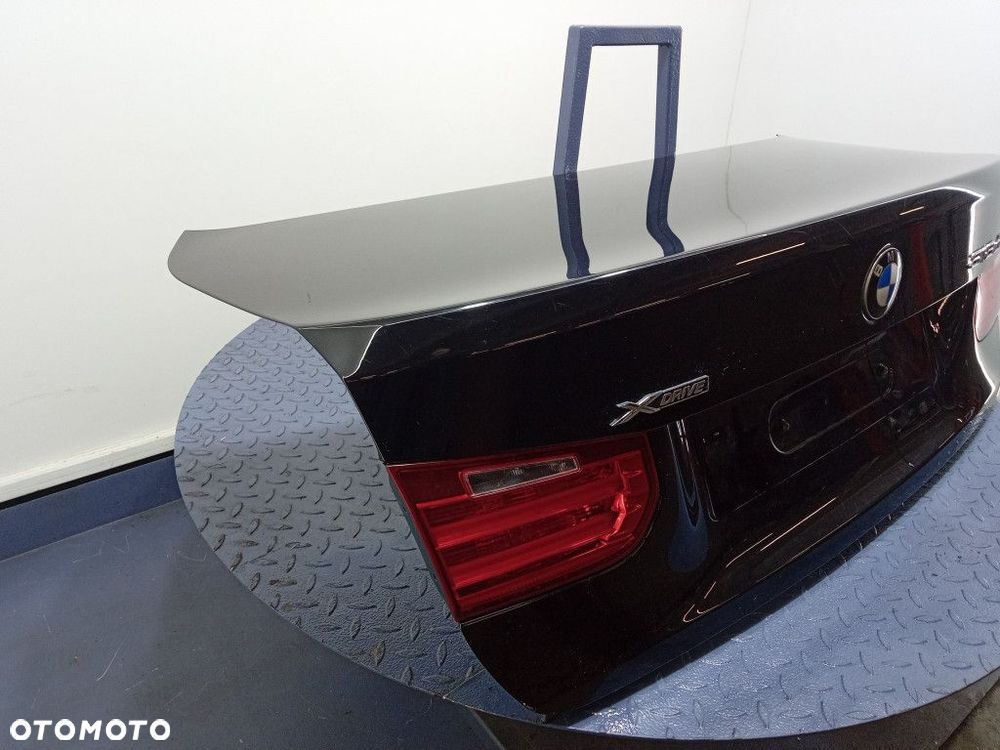 BMW 3 F30 SEDAN KLAPA BAGAŻNIKA TYŁ TYLNA 668 SCHWARZ II - 2