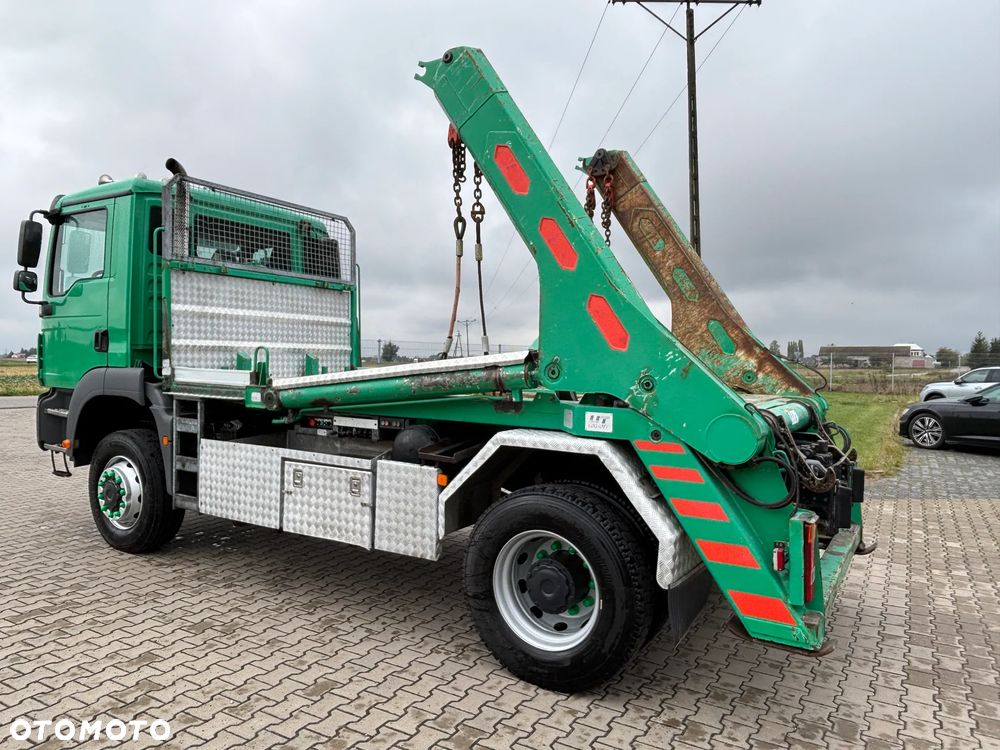MAN TGM 18.340 4x4 naped na wał , skrzynia rozdzielcza z biegami terenowymi, hydraulika do wywrotu , bramowiec lub do zabudowy , wywrotka, HDS, wiertnica, energetyka, kiper itp. - 11