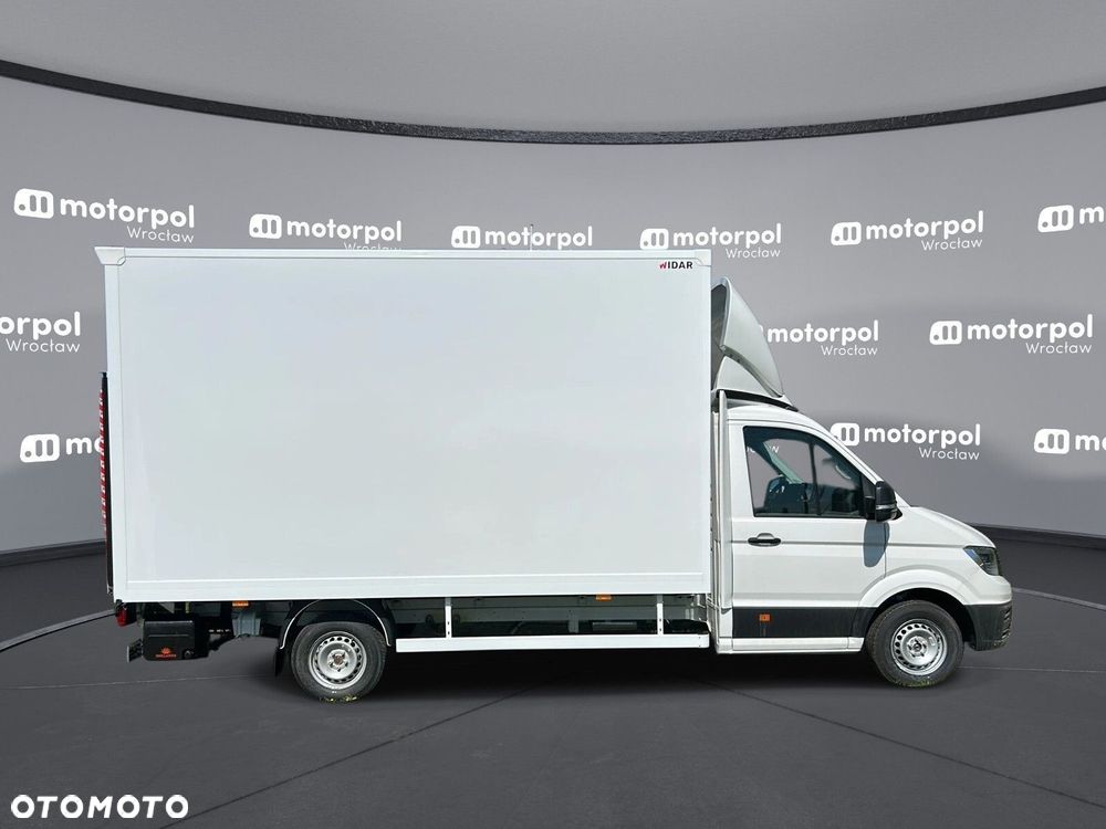 Volkswagen Crafter KONTENER MEBLOWY+WINDA/35 Podwozie z pojedynczą kabiną 2,0 l 163 KM manual r. o.: 4490 mm - 6
