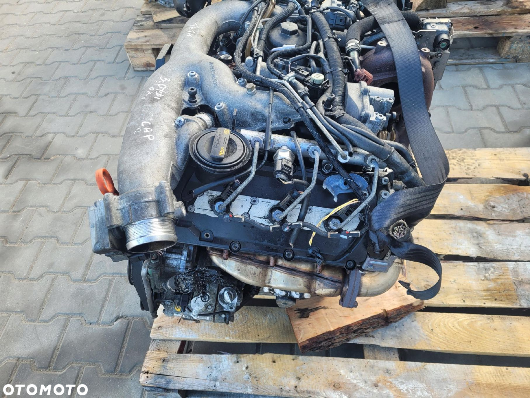 AUDI A4 B8 Q5 SILNIK 3.0 TDI CAP KOMPLETNY - 3