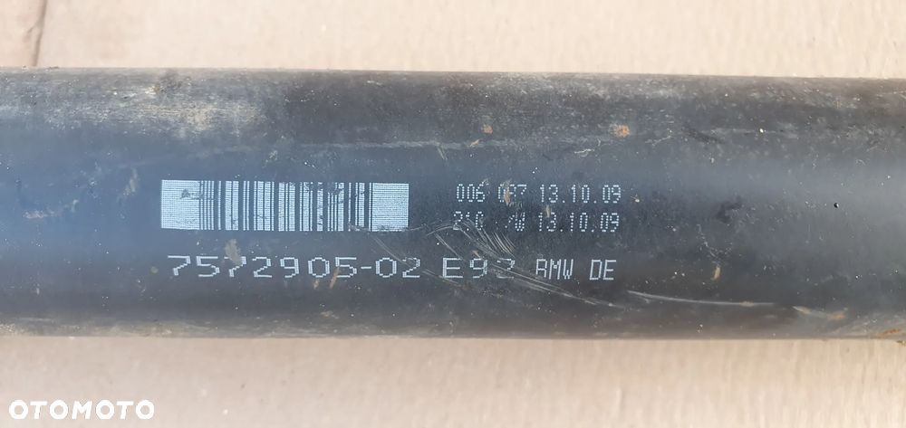 Wał napędowy BMW 3 E92 2.0D 7572905 - 6