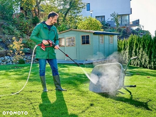 EINHELL AKUMULATOROWA MYJKA CIŚNIENIOWA HYPRESSO  OSPRZĘT 18/24-1 Solo 18V - 10