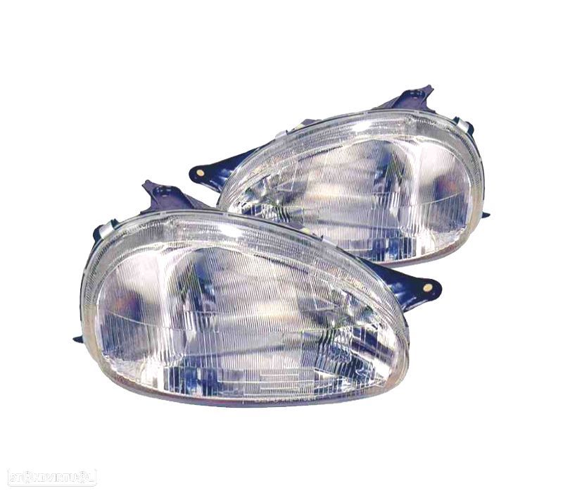 FARÓIS ÓPTICAS OPEL CORSA B 93-00 COMBO 94-01 ELEC - 1