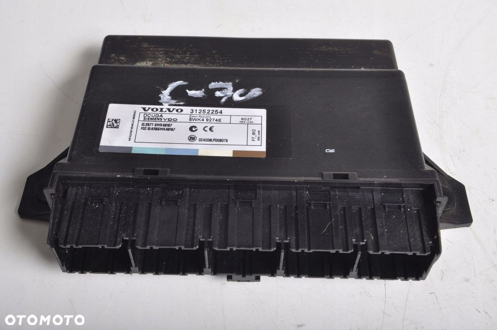 C30 S40 V50 C70 II STEROWNIK KEYLESS 31252254 - 1