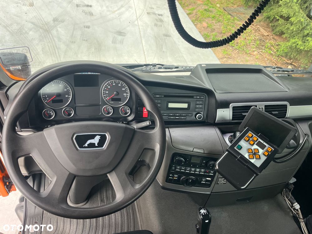 MAN Tgs 18.320 Wywrotka 4x4 Napęd na Mostach Na Wał Reduktor Biegi Terenowe Czolownica Hydraulika Boczna - 39