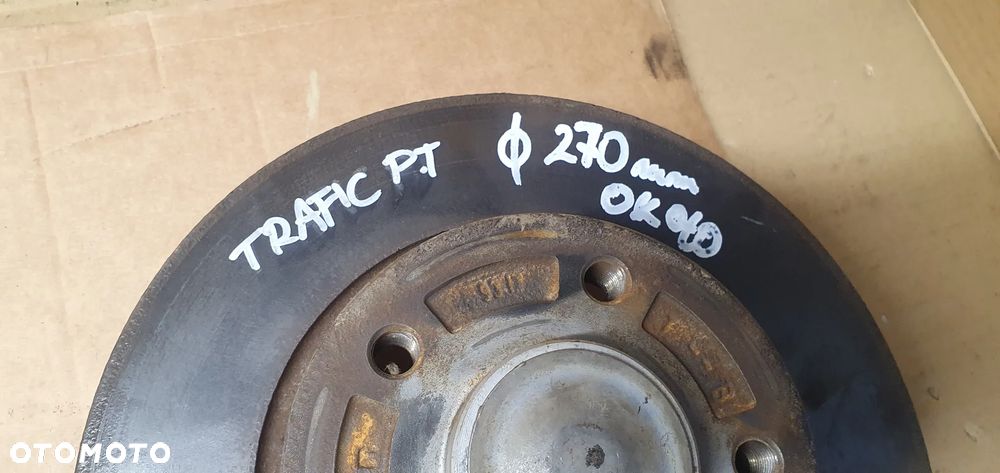 Tarcze hamulcowe piasty piasta prawa lewa tył tylna Renault Trafic III Vivaro B - 7
