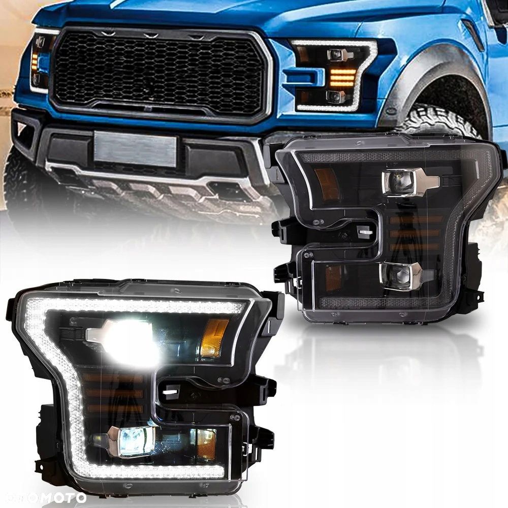 Reflektory Lampy kpl Vland LED Ford F150 F-150 XIII mk 13 14-18 Raptor -20 - 1