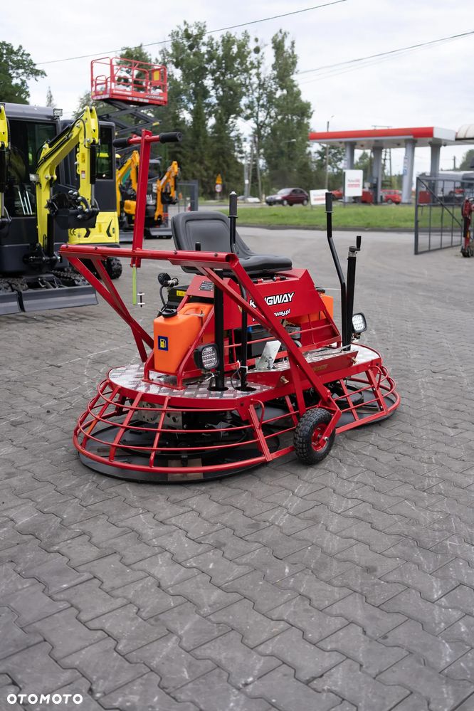 Kingway zacieraczka do betonu podwójna samojezdna  silnik HONDA/LONCIN - 6