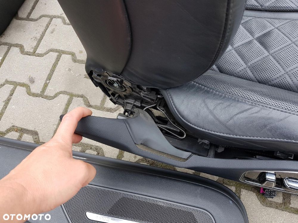 AUDI A8 D4 4H 09-13r FOTELE SKÓRZANE KANAPA EUROPA - 8